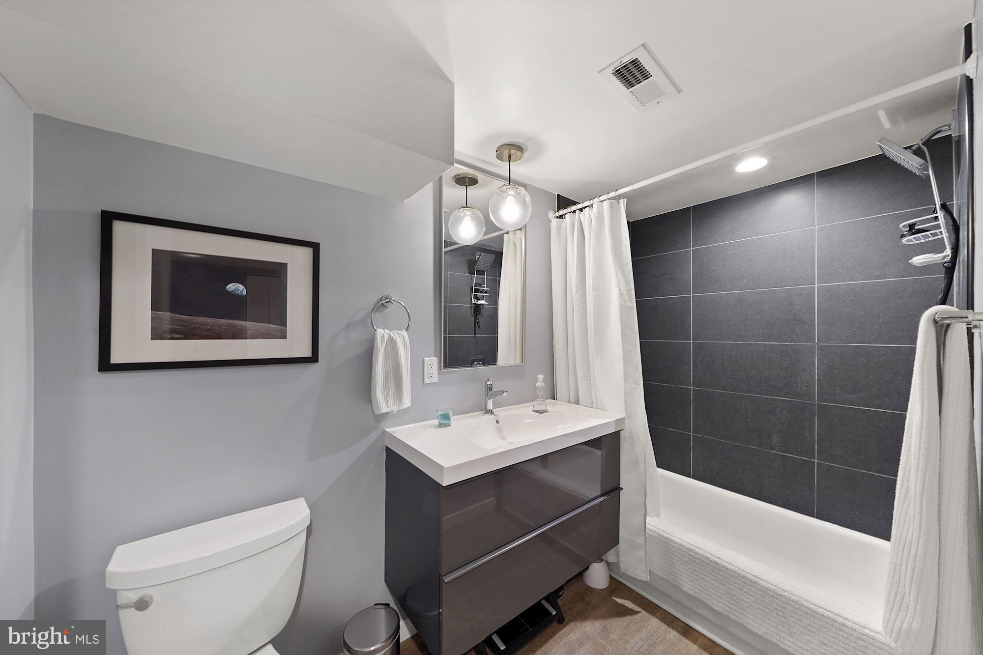 3213 Adams Mill Road Northwest Washington, DC 20010 - Photo 41 of 43 Renovated bathroom