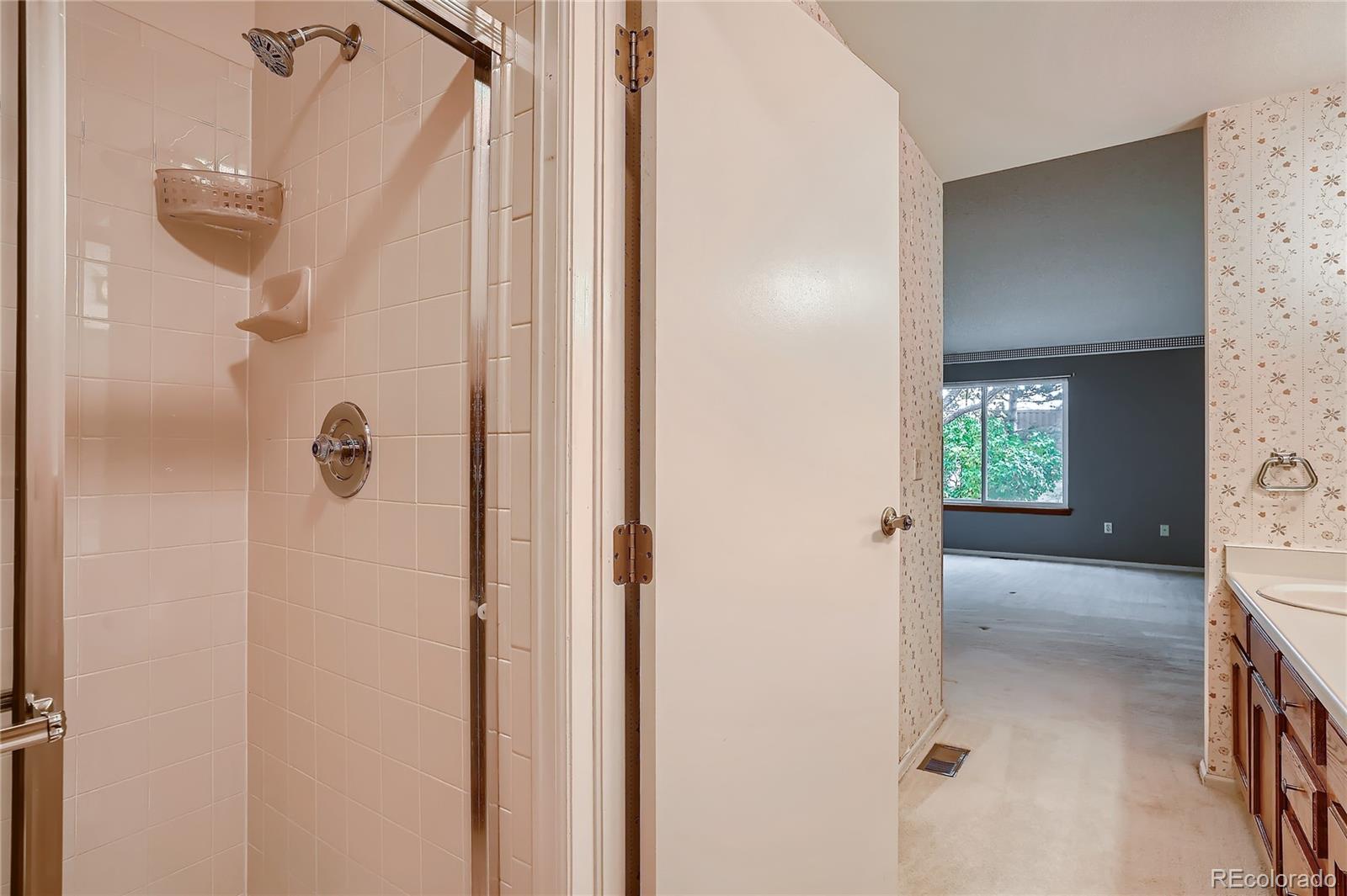 6 Shetland Court Highlands Ranch, CO 80130 - Photo 22 of 33 a bathroom with a shower