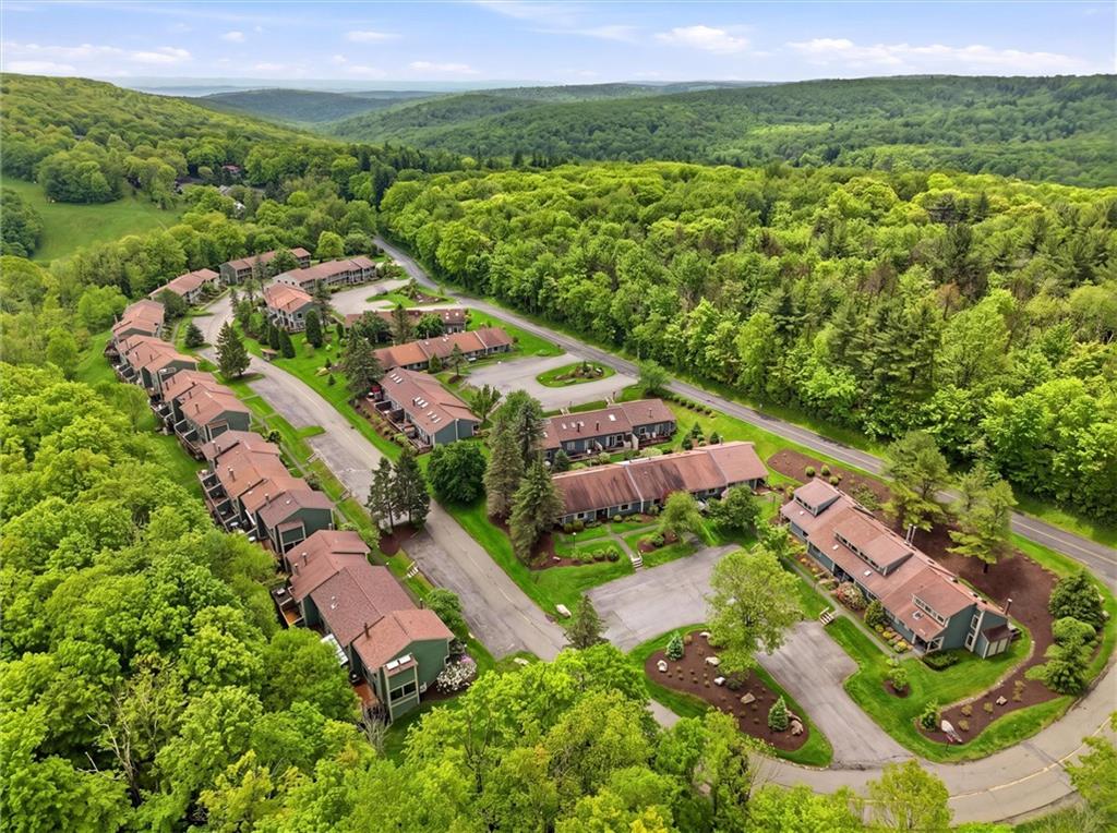 580 Maple Court Hidden Valley, PA 15502 - Photo 26 of 28 an aerial view of residential houses with outdoor space and trees
