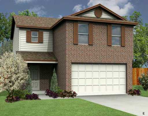 141 Ruby Lake Drive Kyle, TX 78640 - Photo 1 of 1 a front view of a house with a garden