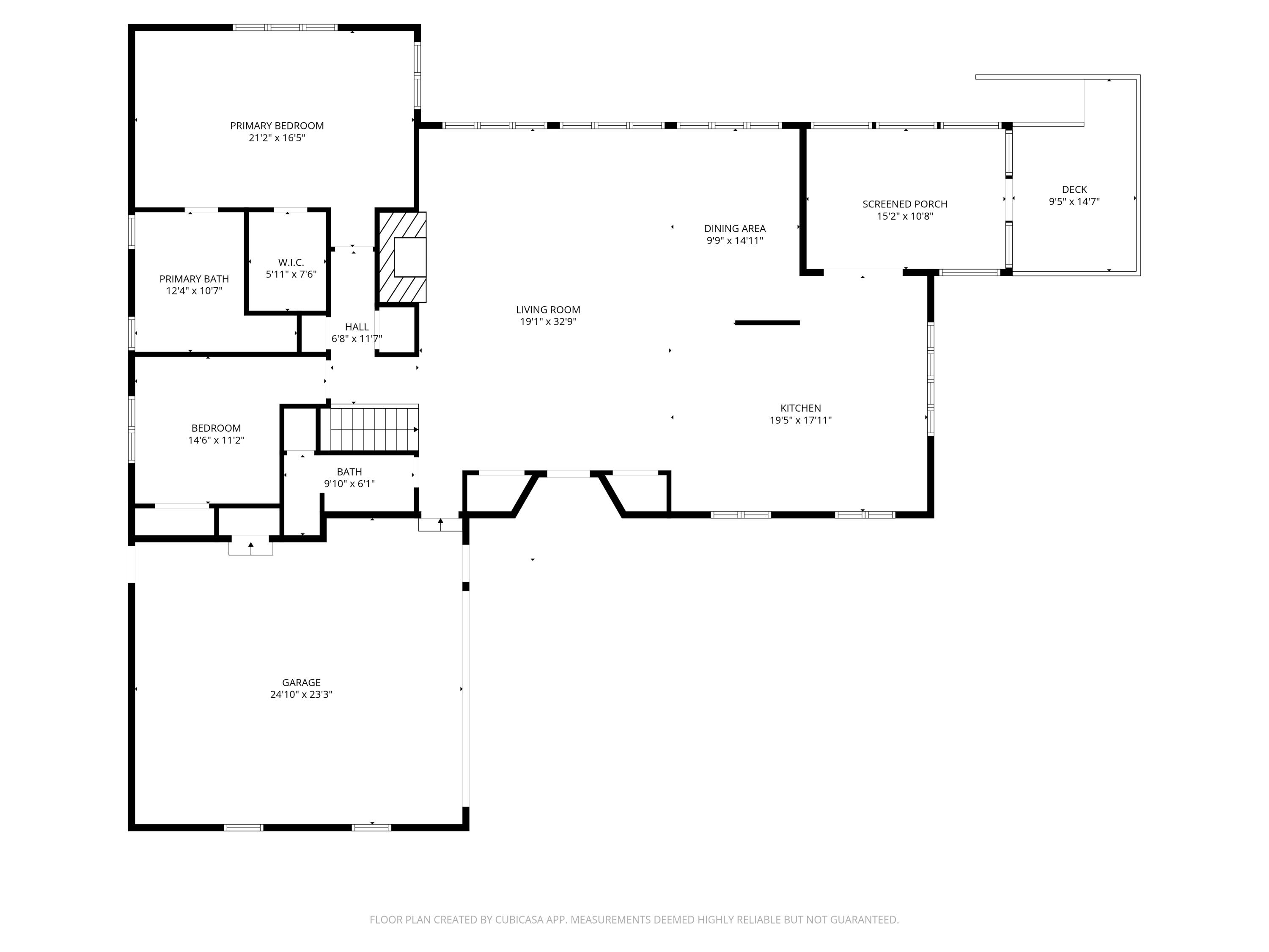 3830 Ridge Road Kewaskum, WI 53040 - Photo 36 of 37 FLOOR PLAN - MAIN LEVEL