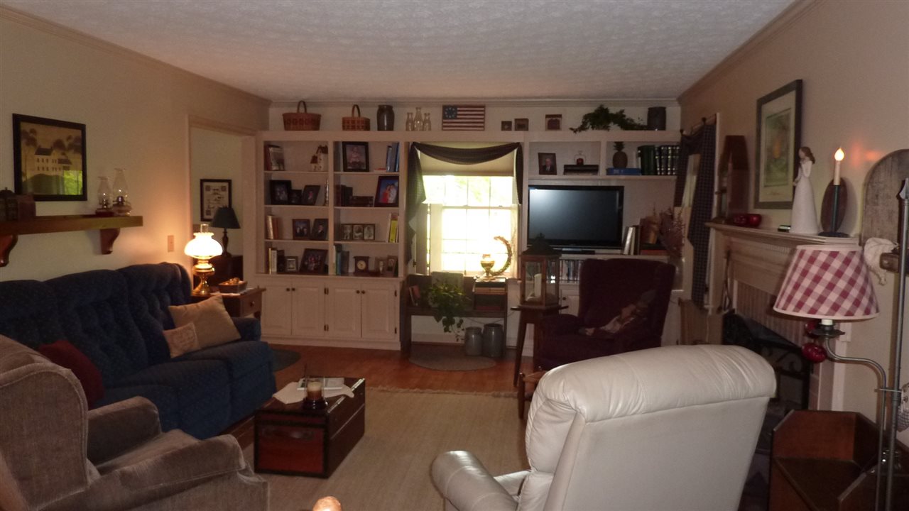 460 Wolf Ridge Road Bridgewater, VA 22812 - Photo 7 of 32 a living room with furniture a window and a flat screen tv