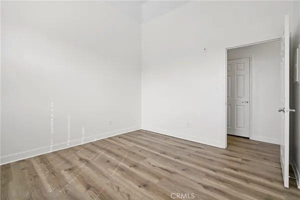 a view of a dining hall with furniture