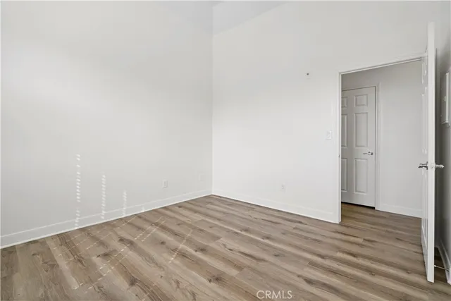 a view of a dining hall with furniture