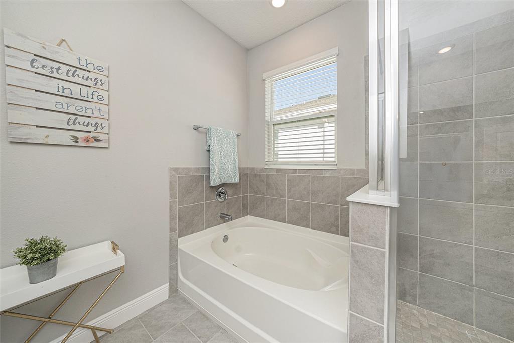 10903 Honor Road Tampa, FL 33625 - Photo 25 of 36 a bathroom with a bathtub and shower