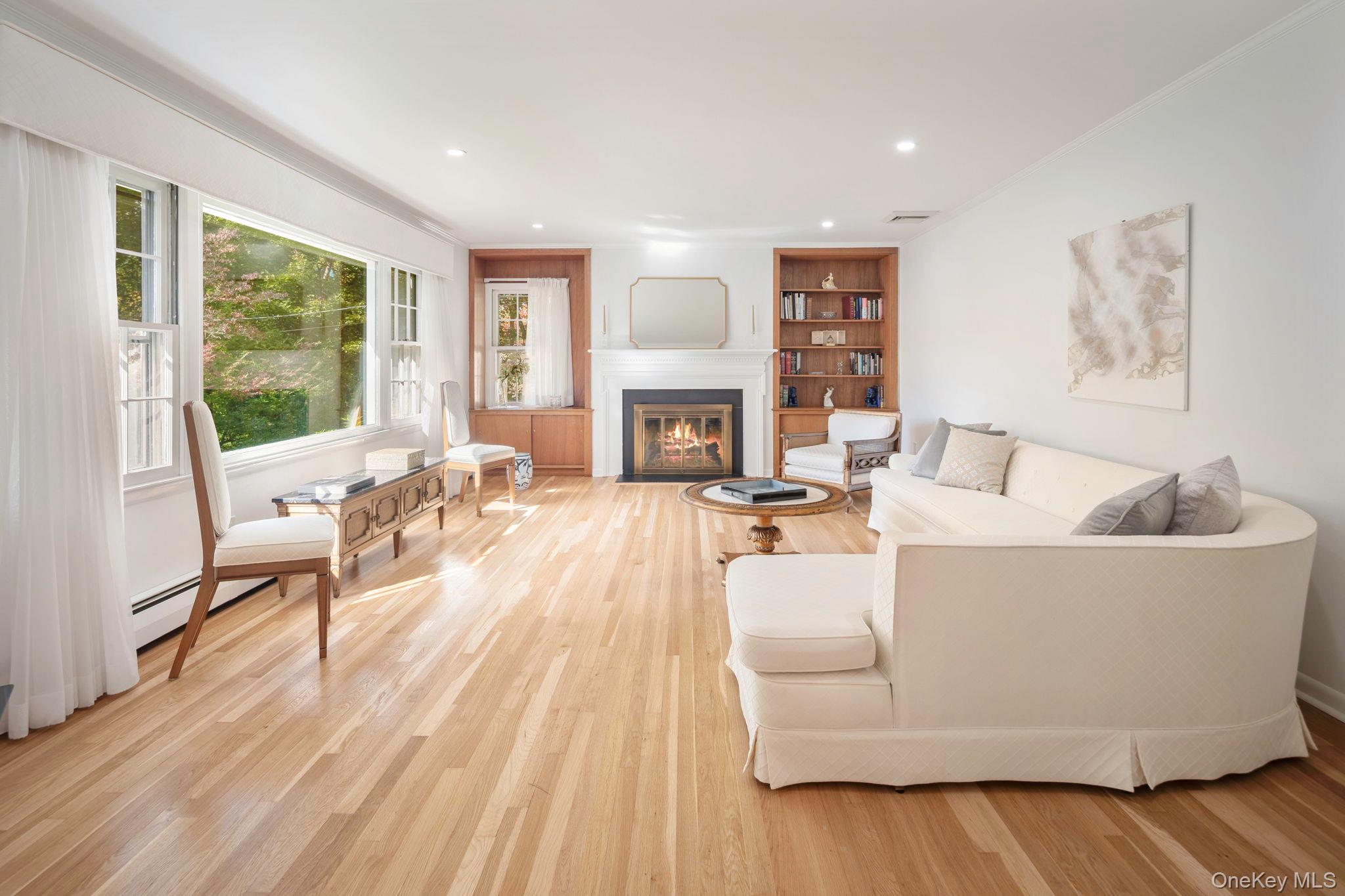 111 Seven Bridges Road Chappaqua, NY 10514 - Photo 12 of 29 a living room with furniture and fireplace