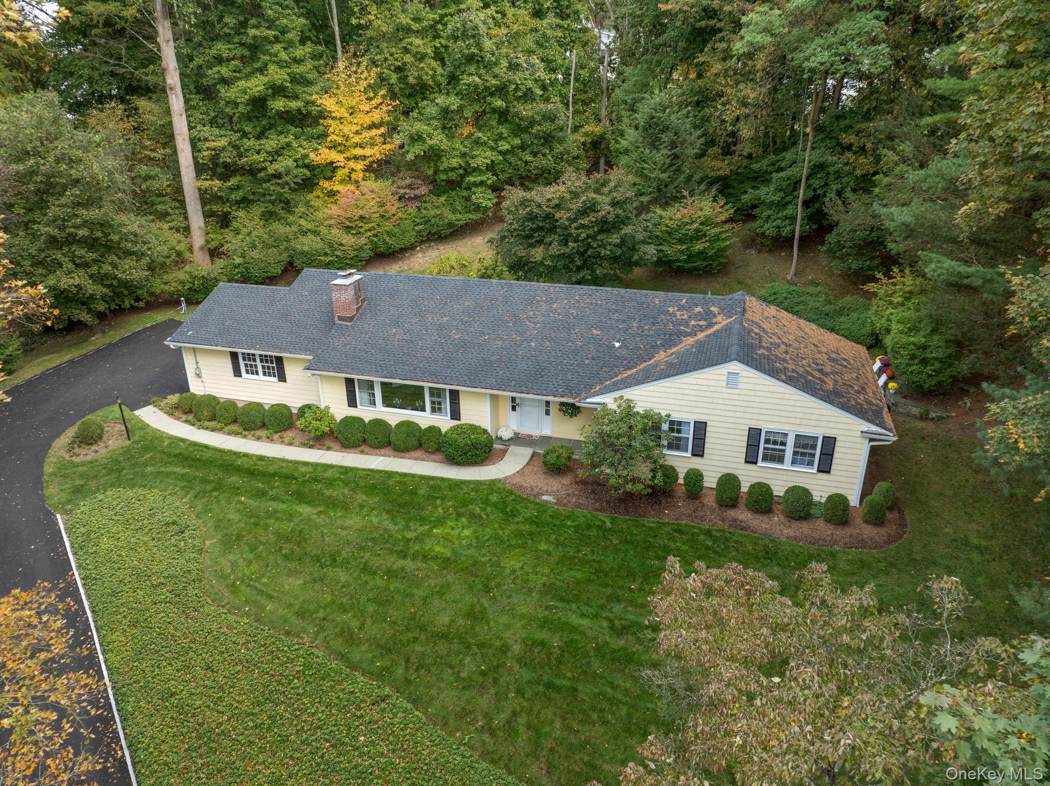 111 Seven Bridges Road Chappaqua, NY 10514 - Photo 2 of 29 an aerial view of a house