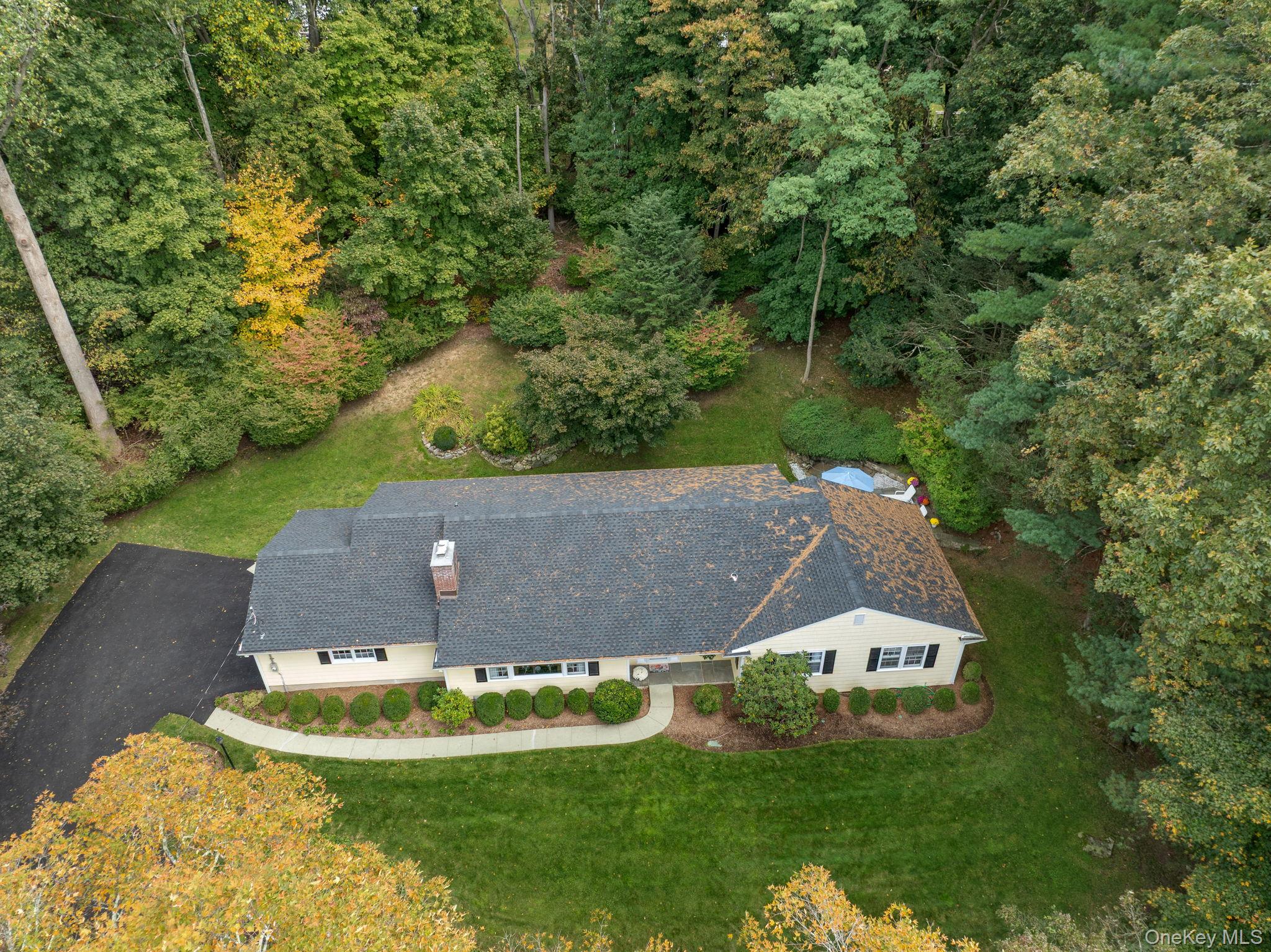 111 Seven Bridges Road Chappaqua, NY 10514 - Photo 3 of 29 an aerial view of a house