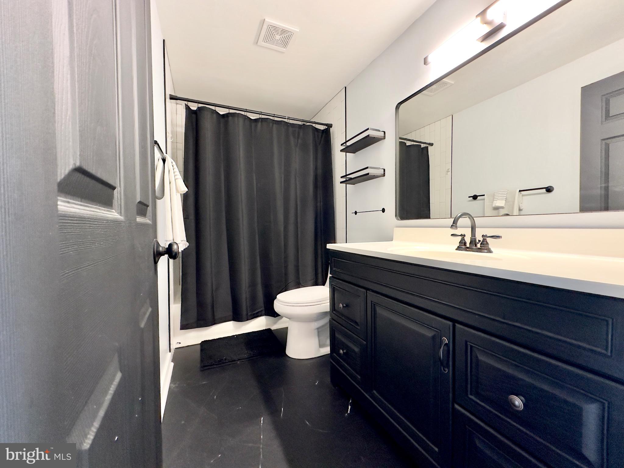 1351 St Francis Road Bel Air, MD 21014 - Photo 31 of 49 Updated Hall Bath w/Ceramic Tile Tub/Shower Combo.