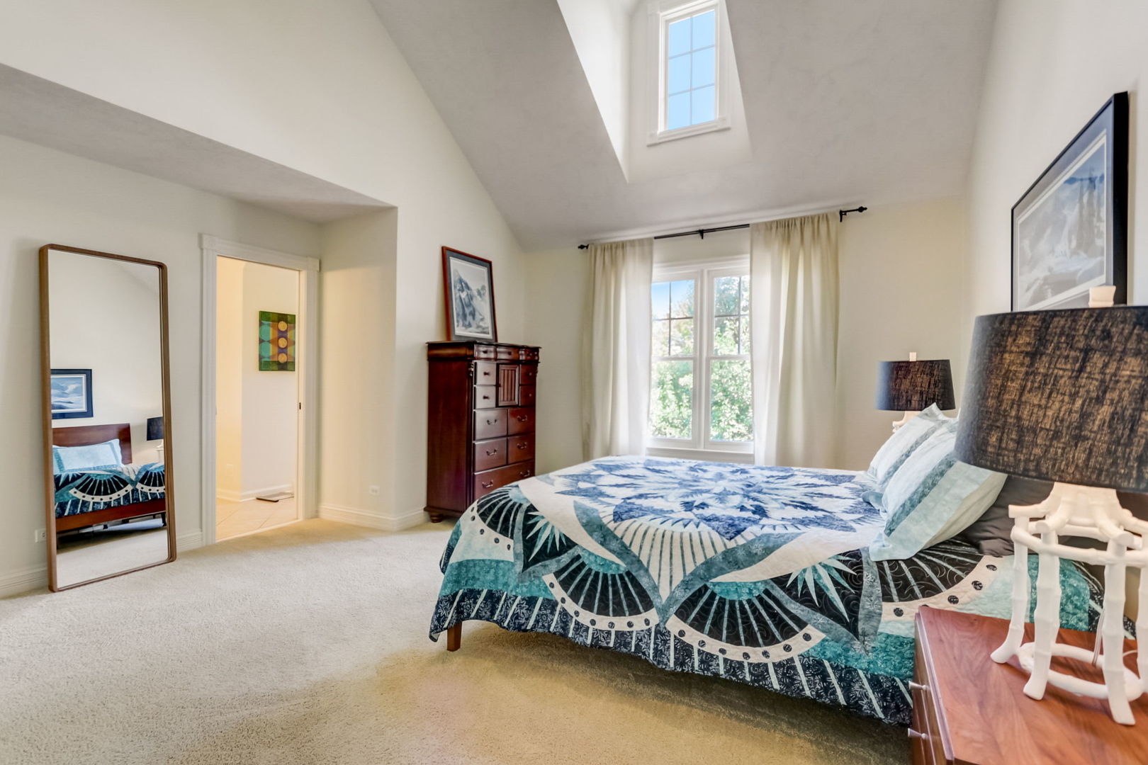 3462 Wild Prairie Lane Geneva, IL 60134 - Photo 29 of 59 a bedroom with a bed and a couch