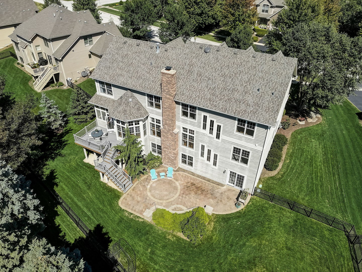 3462 Wild Prairie Lane Geneva, IL 60134 - Photo 47 of 59 an aerial view of a house