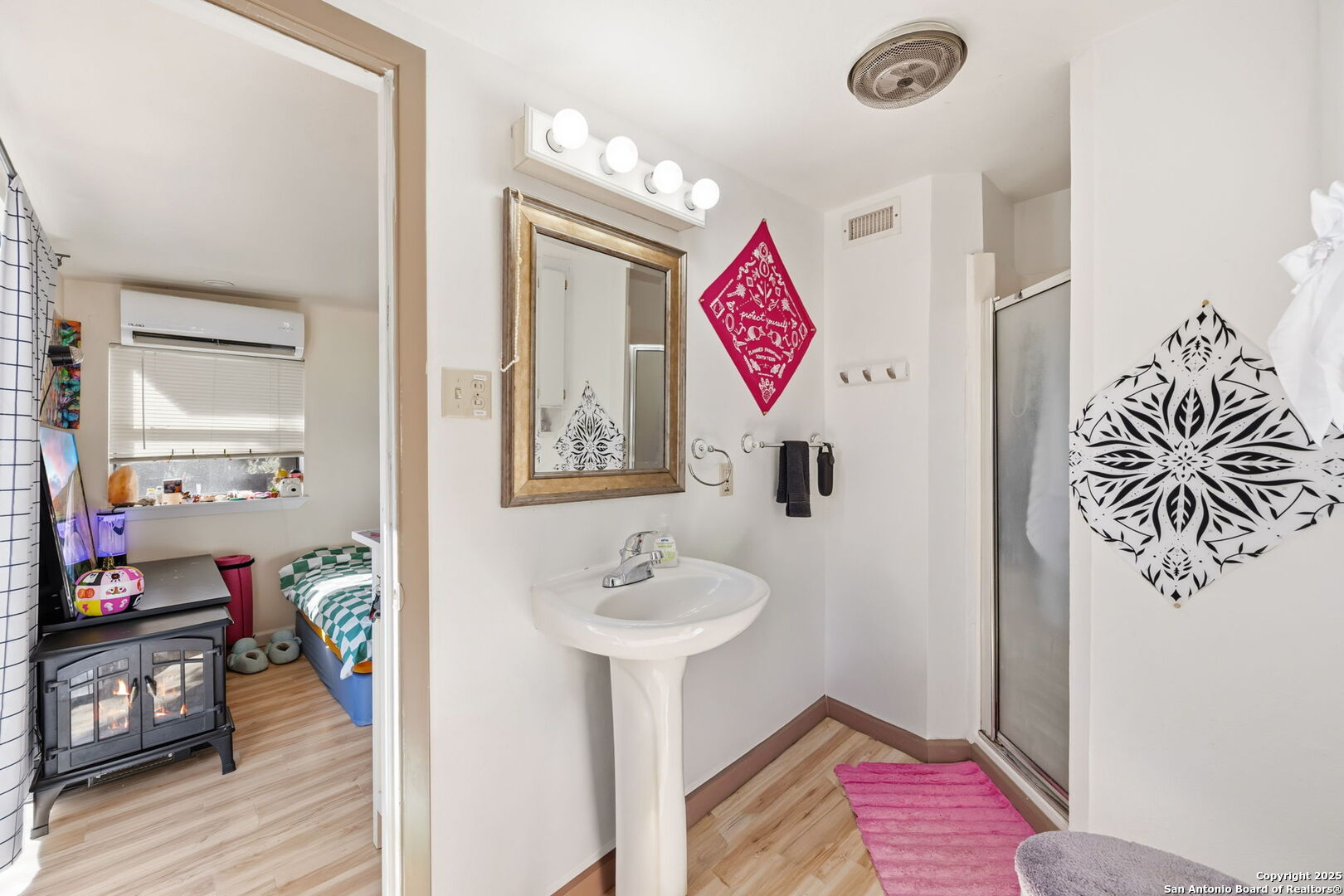 3119 Tanglewood Trail Spring Branch, TX 78070 - Photo 25 of 41 a view of a hallway to a livingroom with furniture
