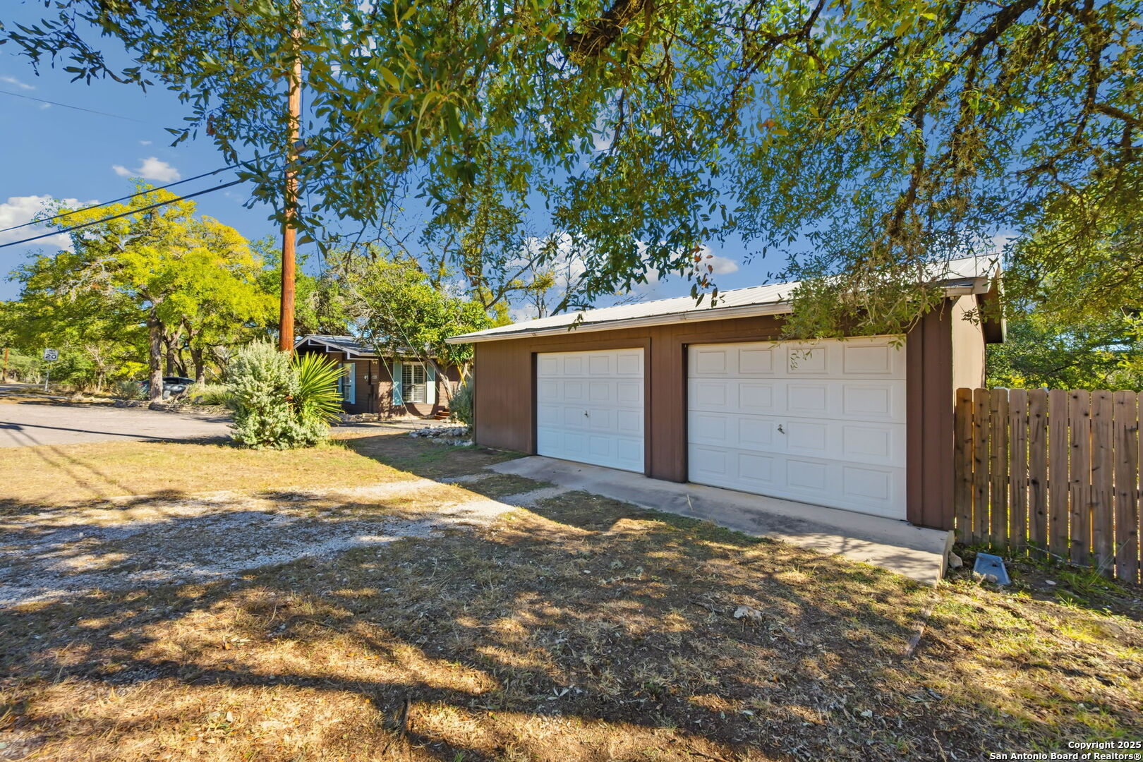 3119 Tanglewood Trail Spring Branch, TX 78070 - Photo 4 of 41 a view of backyard of house with green space