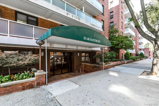 a view of a house with a street