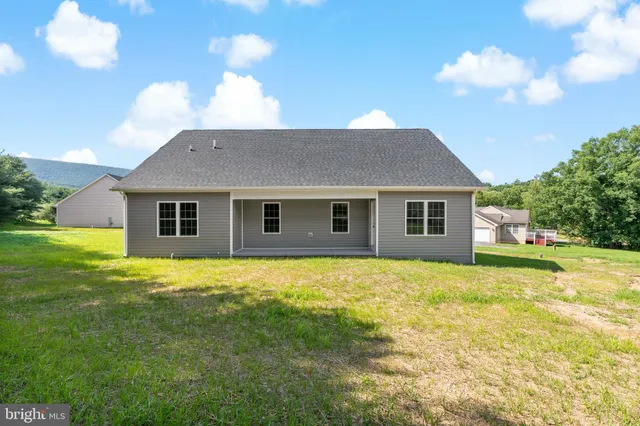 a view of balcony with garden