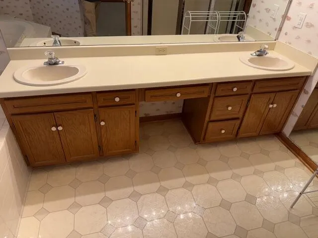 a view of a room with racks