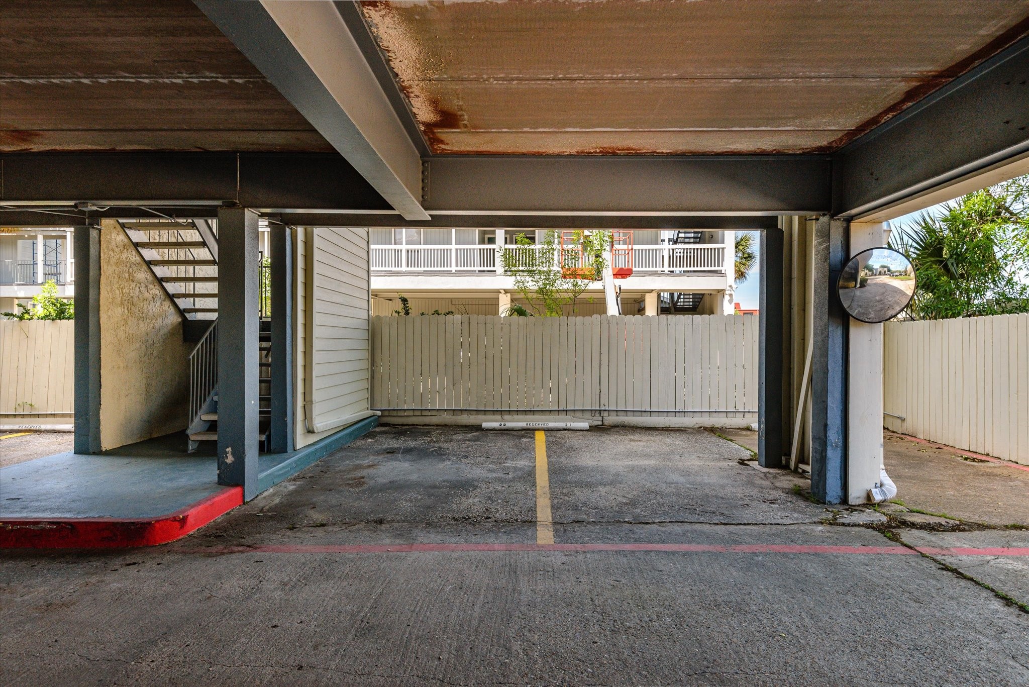 4001 East NASA Parkway, Unit 222 El Lago, TX 77586 - Photo 24 of 30 a view of a garage