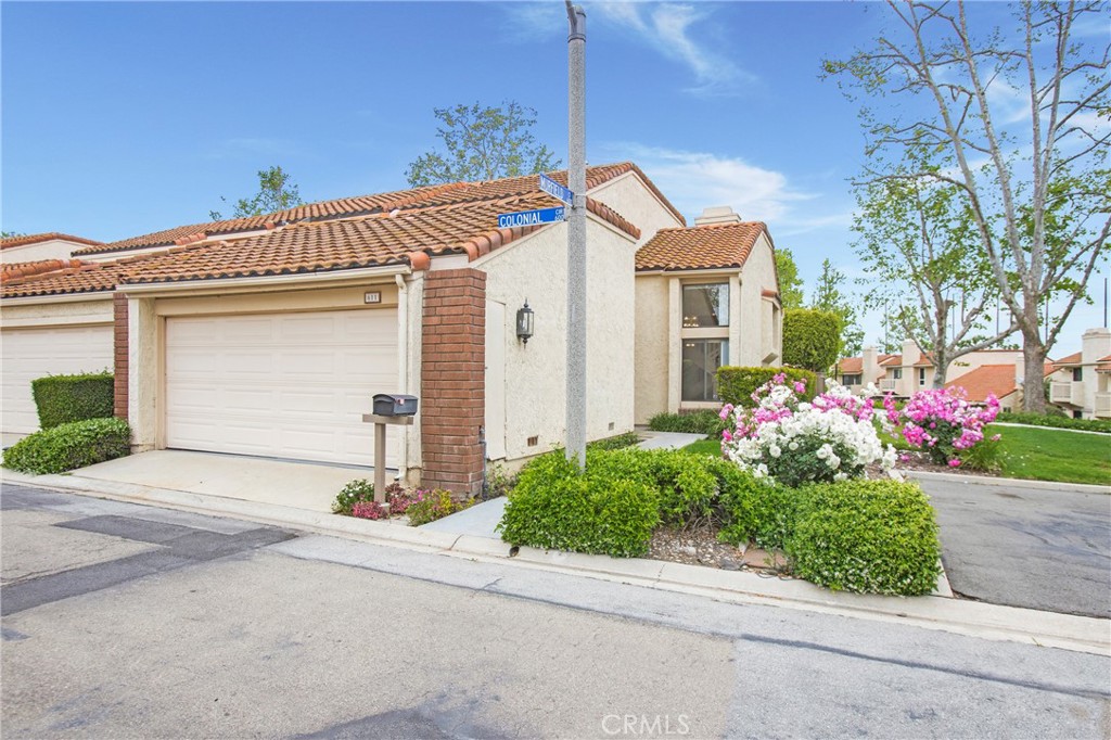 front view of a house