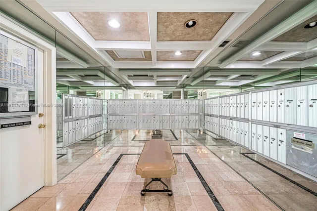 a view of city from balcony