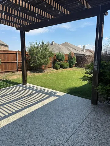 a view of grassy field