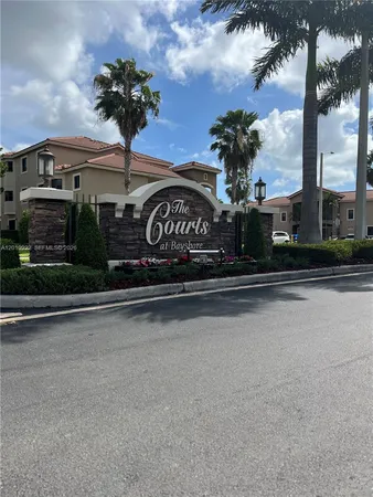 a view of a street sign