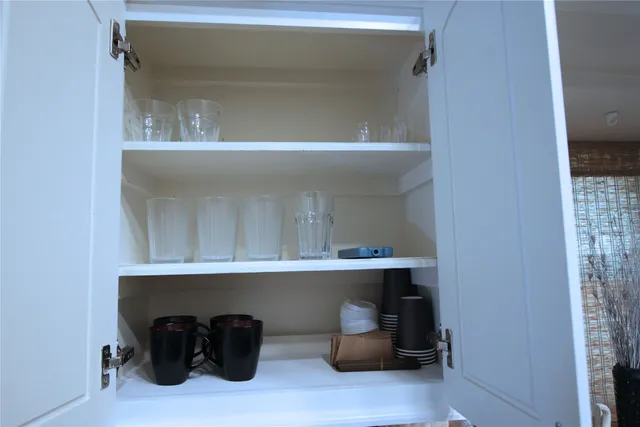 a view of table and chair