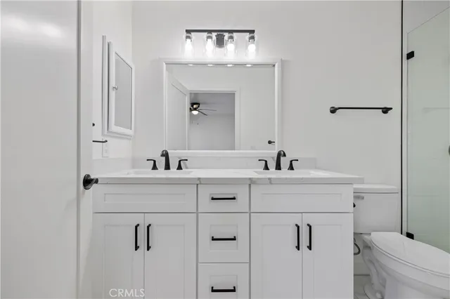 a bathroom with a sink and a toilet