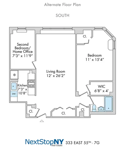 $690,000 | 333 East 55th Street, Unit 7G | Sutton Place