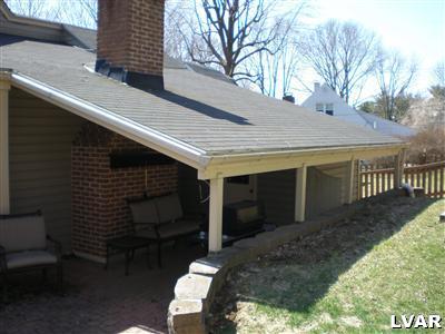 945 Birch Road Hellertown, PA 18055 - Photo 4 of 24 Covered portion of patio - grill even when the weather is less than perfect!