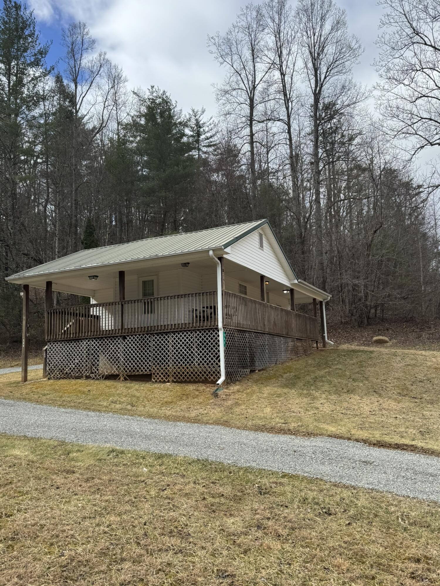 286 Ingramville Road Ferrum, VA 24088 - Photo 20 of 25 a view of a house with large trees