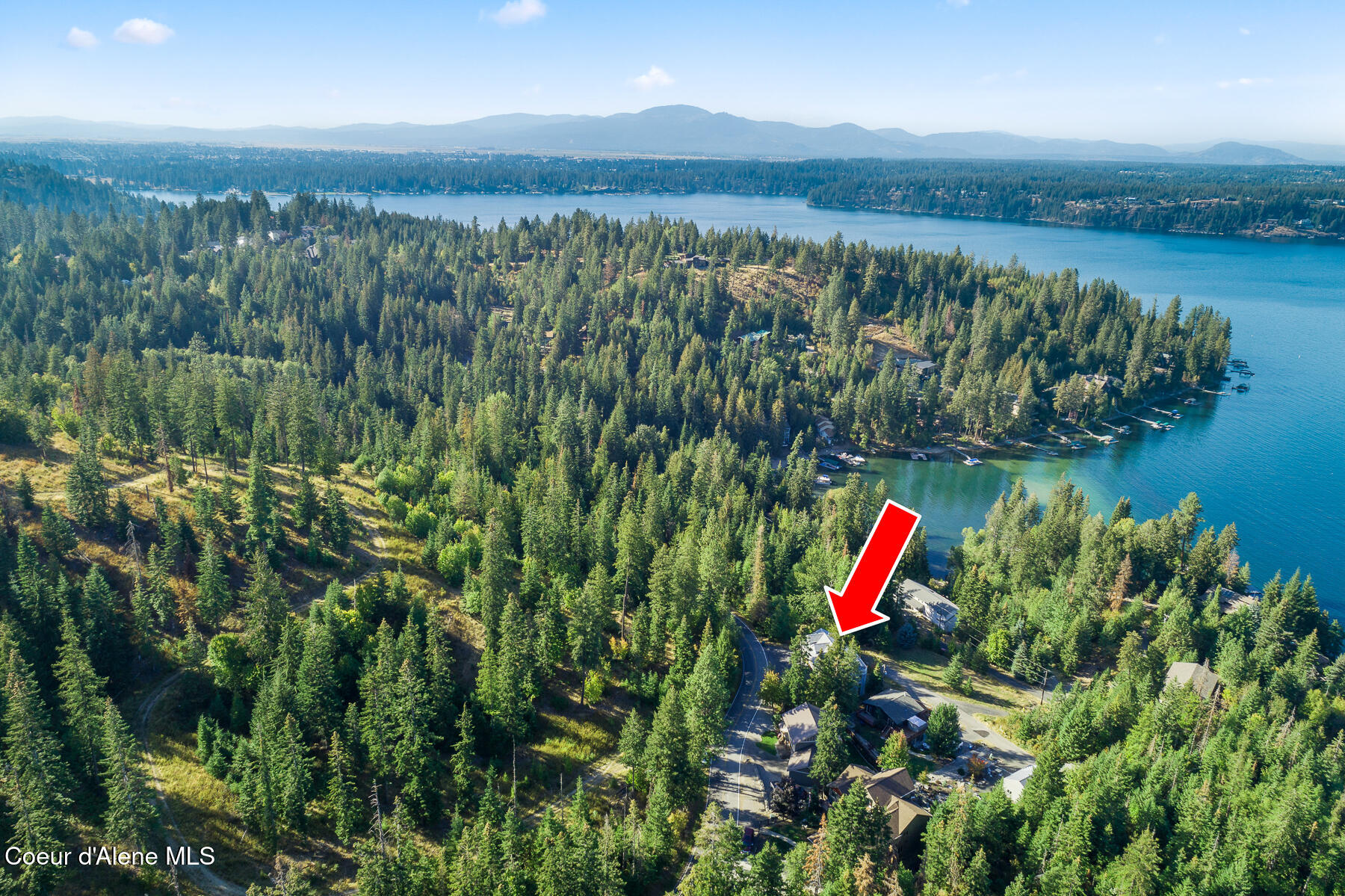 6487 East Hayden Lake Road Hayden, ID 83835 - Photo 6 of 43 Aerial_6487EHaydenLakeRd-8_Arrow