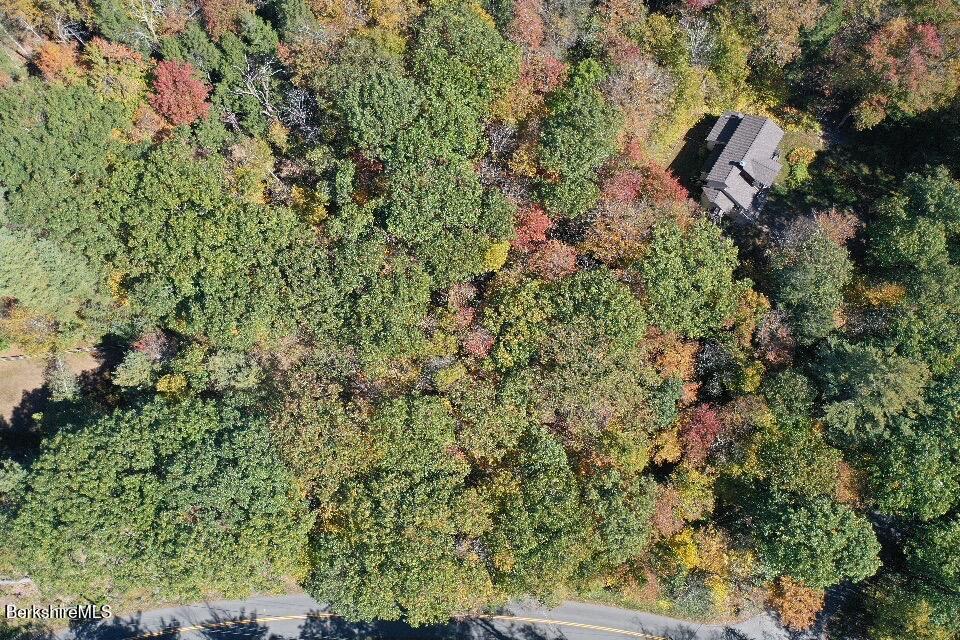1 Wade Inn Road Becket, MA 01223 - Photo 6 of 9 an aerial view of houses with yard