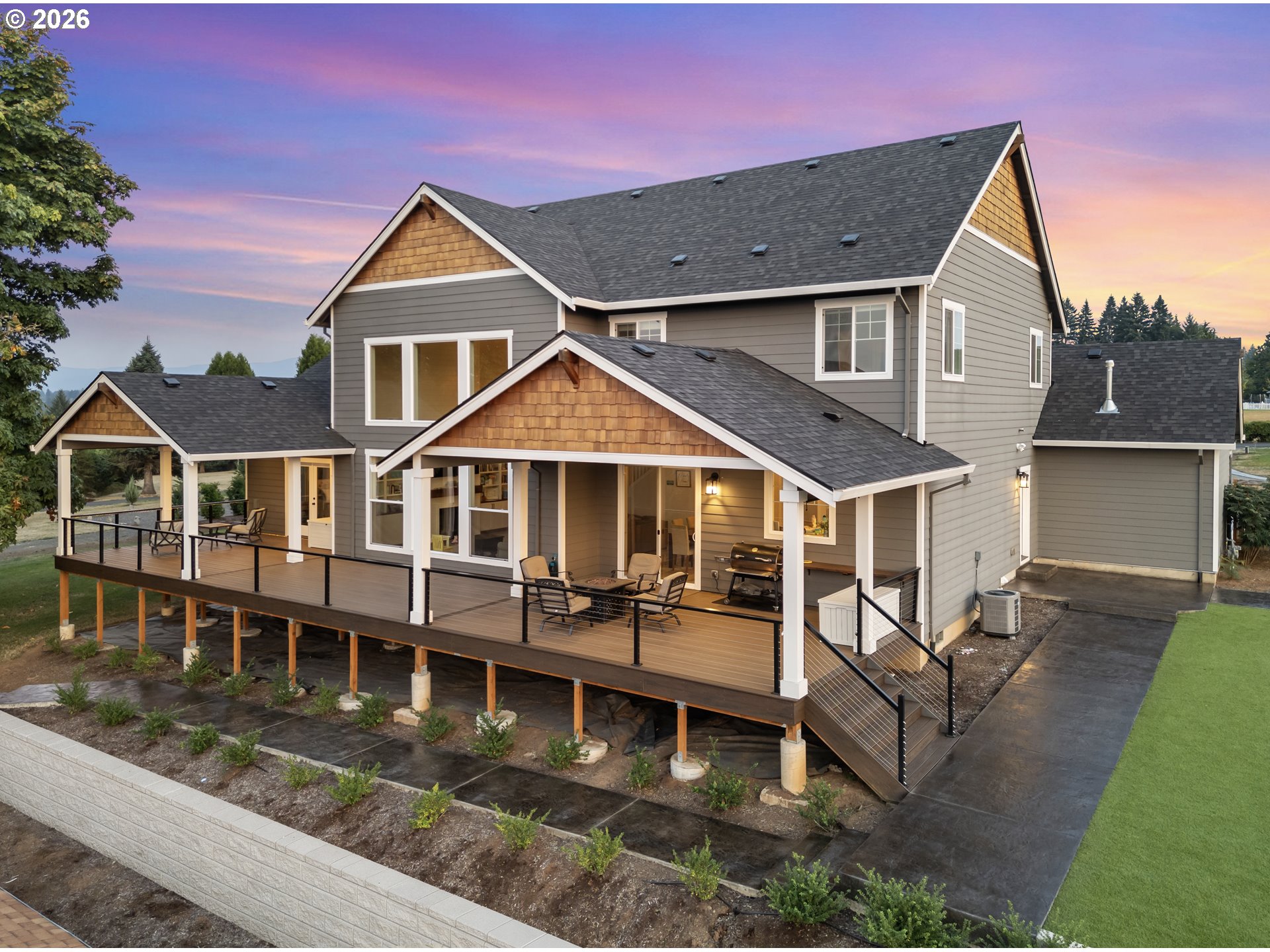 18255 Southeast Vista View Court Sandy, OR 97055 - Photo 34 of 48 a front view of a house with a yard