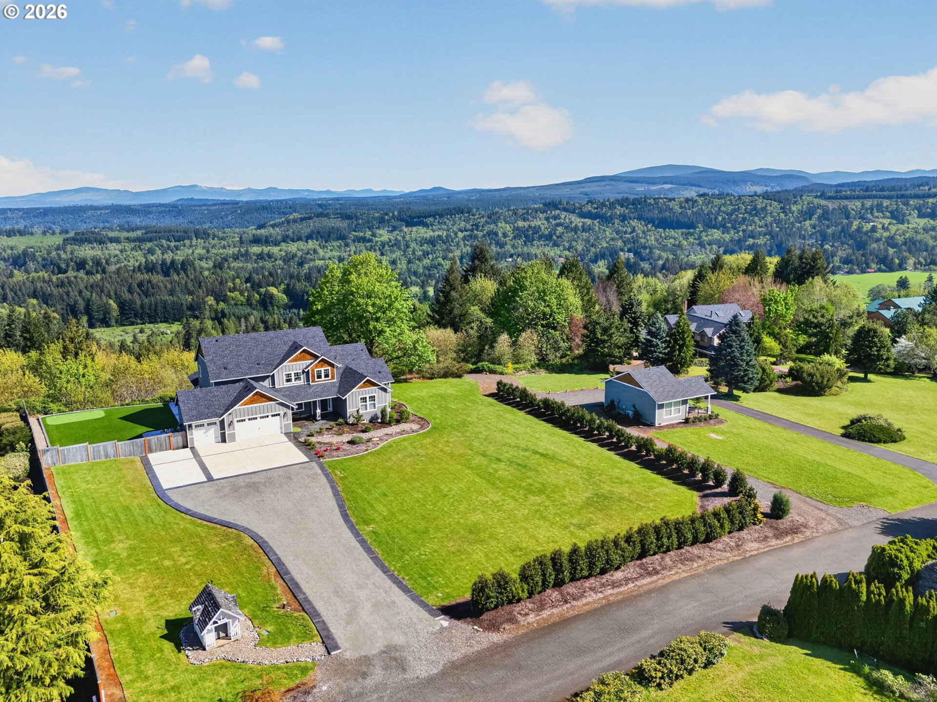 18255 Southeast Vista View Court Sandy, OR 97055 - Photo 6 of 48 an aerial view of a house
