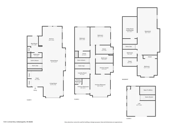 $725,000 | 1540 Central Avenue, Indianapolis, IN 46202