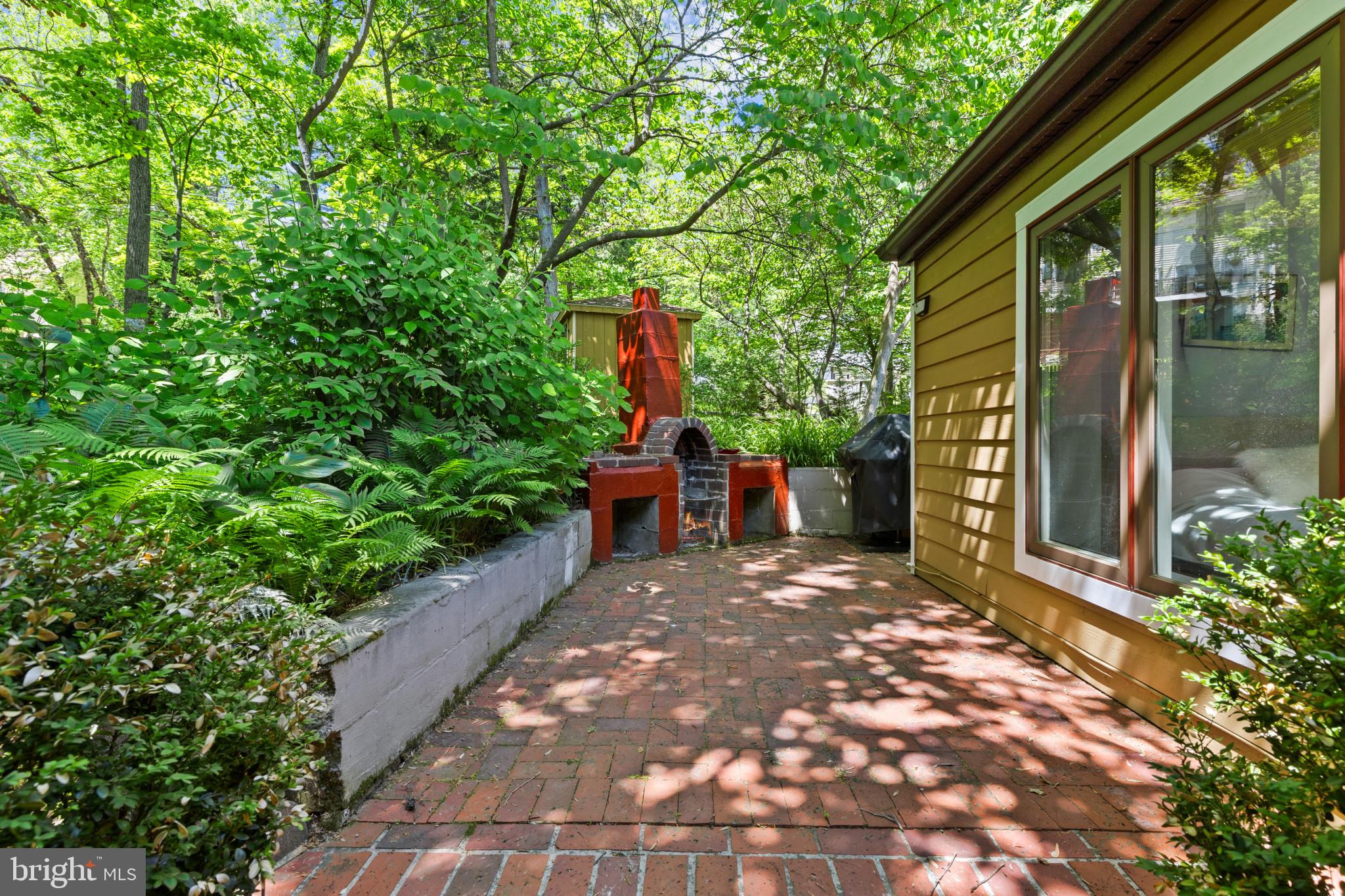 310 Epping Way Annapolis, MD 21401 - Photo 25 of 42 Patio with outdoor stove