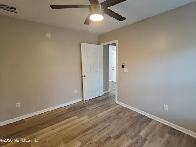 wooden floor in an empty room