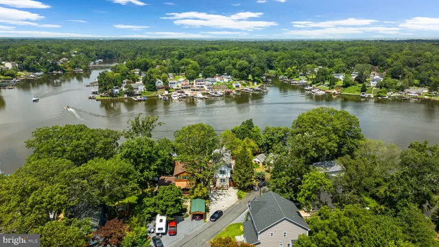 a view of a lake with a mountain