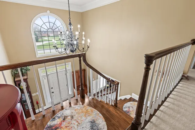 a bedroom with a bed and a walk in closet