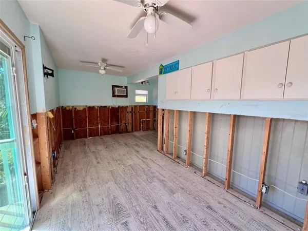 a view of a storage & utility room