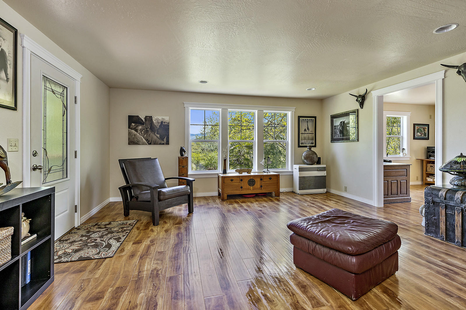855 Holton Road Talent, OR 97540 - Photo 13 of 78 a living room with furniture and a fireplace