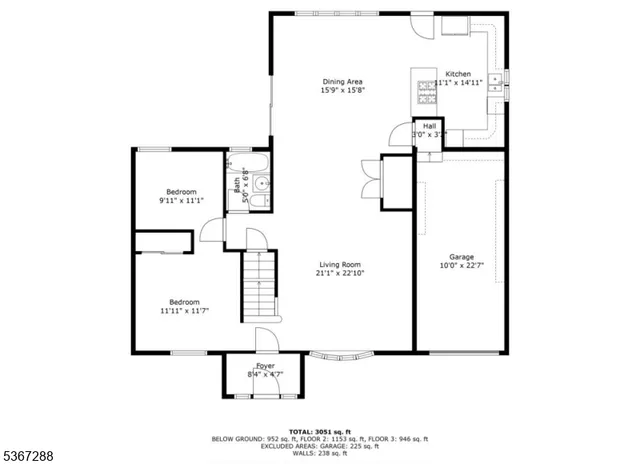 a picture of a floor plan