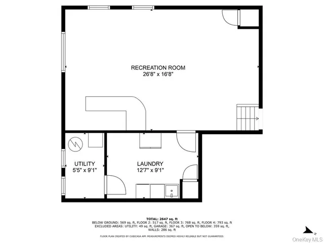 a picture of a wall with a rug