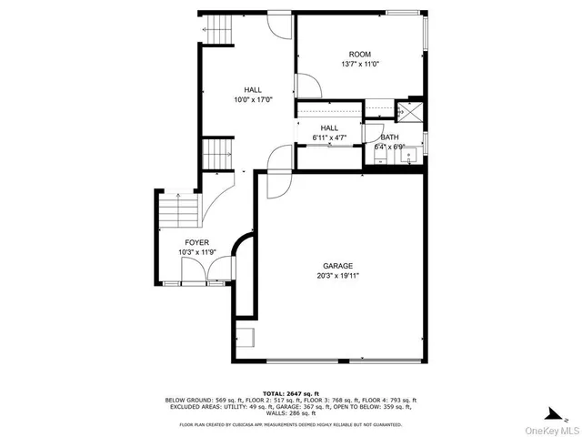 a picture of a wall with a rug