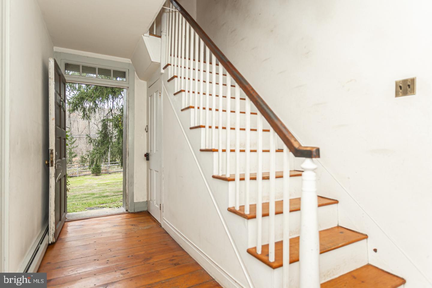 2 Woodhill Road Newtown, PA 18940 - Photo 19 of 58 a view of staircase with railing and white walls