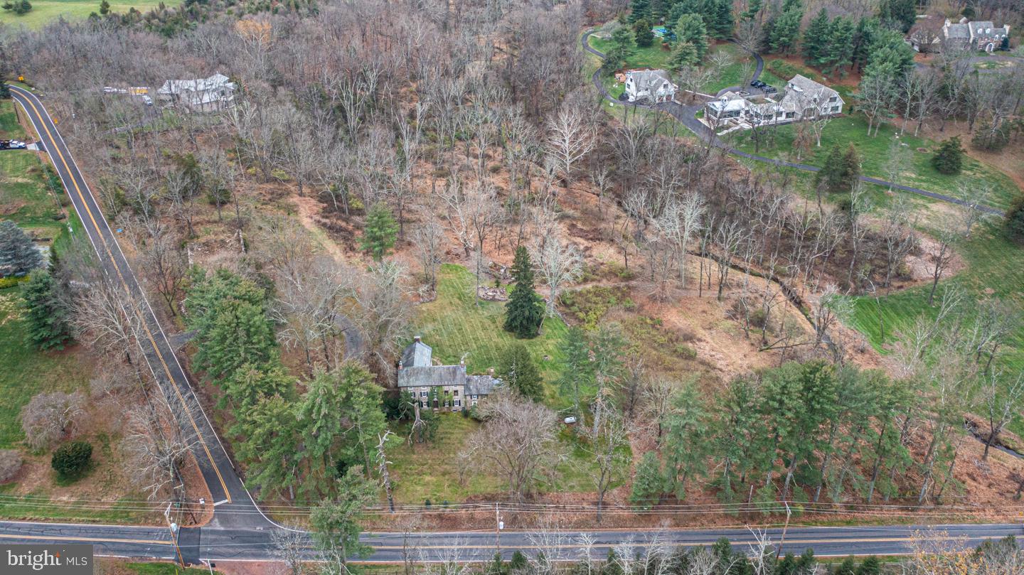 2 Woodhill Road Newtown, PA 18940 - Photo 58 of 58 a aerial view of a house with lots of trees