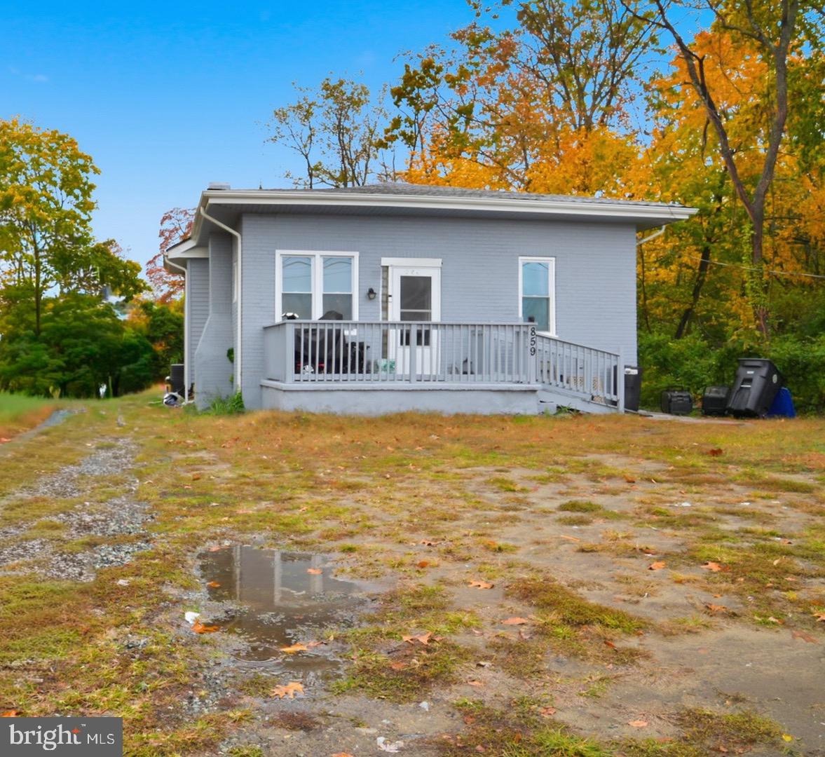859 Cattell Road Wenonah, NJ 08090 - Photo 18 of 24 a house view with swimming pool in front of it