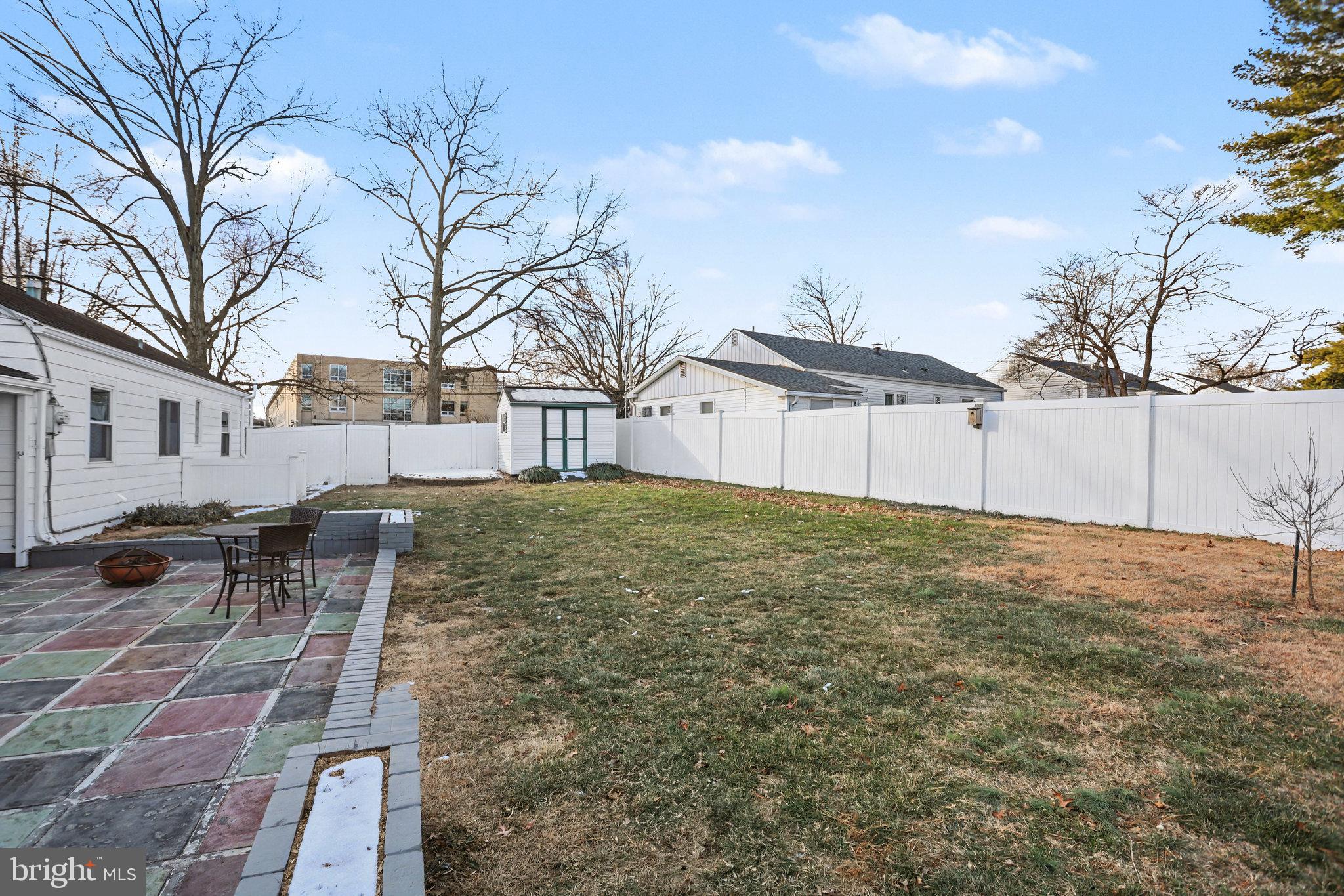1402 Warwick Road Camp Hill, PA 17011 - Photo 33 of 36 a backyard of a house with table and chairs