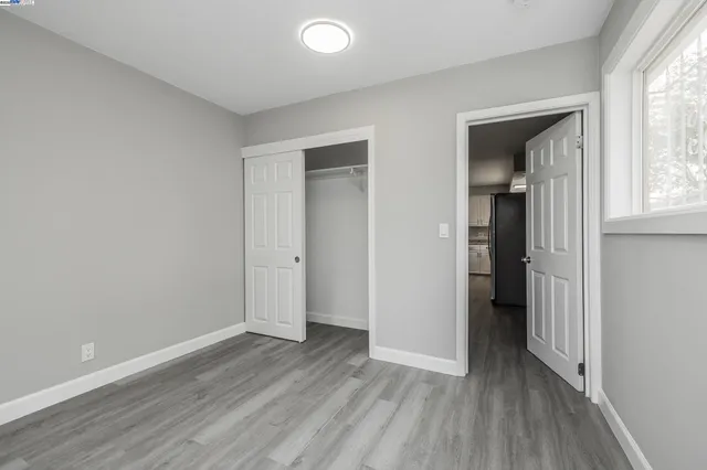 wooden floor in an empty room