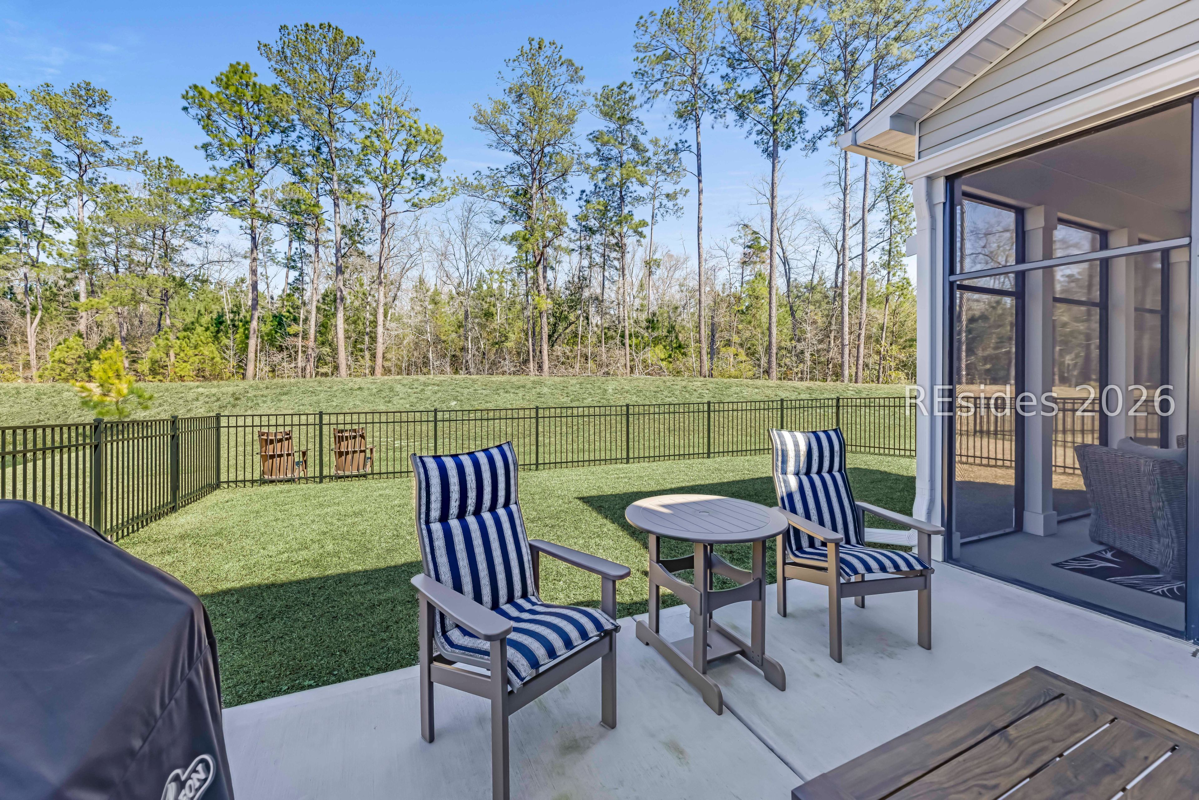 263 Monument Street Ridgeland, SC 29936 - Photo 40 of 61 Very private! Grass color is enhanced.
